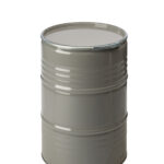 Stalen dekselvat 200 Liter