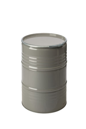 Stalen dekselvat 200 Liter