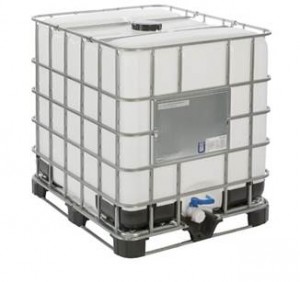 IBC 1000 liter Stalen pallet